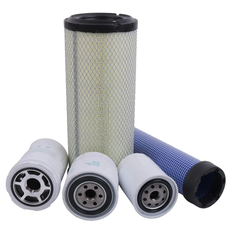Load image into Gallery viewer, Maintenance Filter Kit HH1C0-32430 HHTA0-59900 HH166-43560 59800-26110 3A111-19130 For Kubota SVL75 SVL75-2 HST Loaders - Engine Maintenance Parts > Filter Kits from MyMROmarts