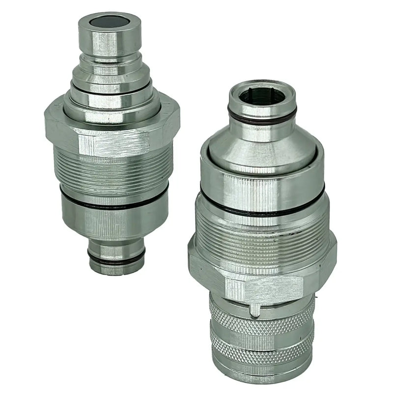 Load image into Gallery viewer, Male Female Flat Face Coupler Kit 47396760 47396761 for New Holland C227 C232 C238 L213 L215 L216 L218 L220 from MyMROmarts