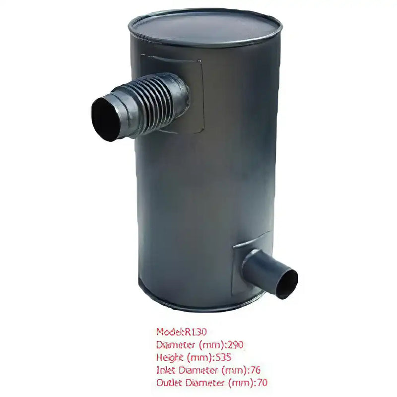 Load image into Gallery viewer, Muffler Silencer for Hyundai Excavator R130 - Engine Parts > Air Intake and Exhaust System > Muffler from MyMROmarts