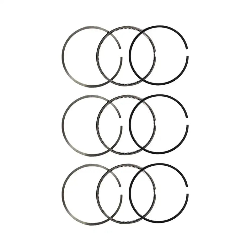 Load image into Gallery viewer, 3pcs Piston Ring for Komatsu Engine 3D84-3 - Engine Parts > Crankshafts & Connecting Rod Components > Piston Ring from MyMROmarts