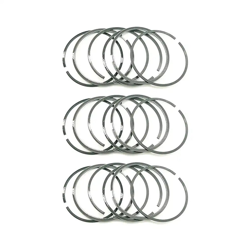 Load image into Gallery viewer, Piston Ring 6 Unit 1 Set for Mitsubishi S6K S6KT Caterpillar Excavator E320 E320C - Engine Parts > Crankshafts & Connecting Rod Components > Piston Ring from MyMROmarts