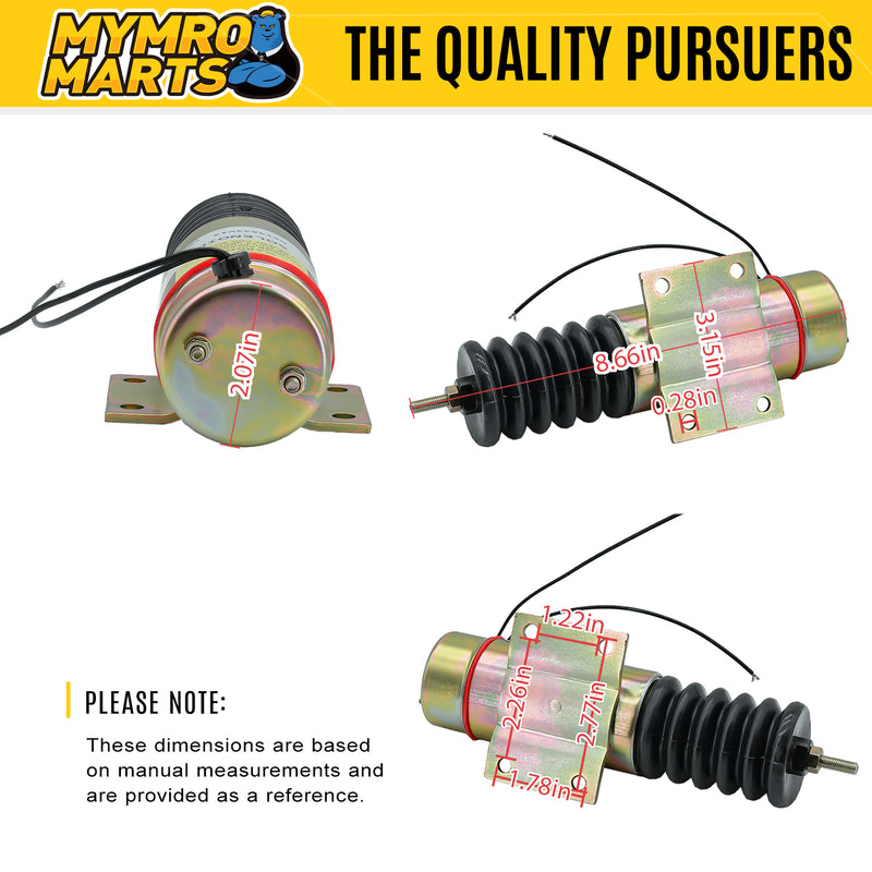 Load image into Gallery viewer, Fuel Shut Off Solenoid D513A32V12 D513-A32V12 for Trombetta 12V D513-A32V12 from MyMROmarts