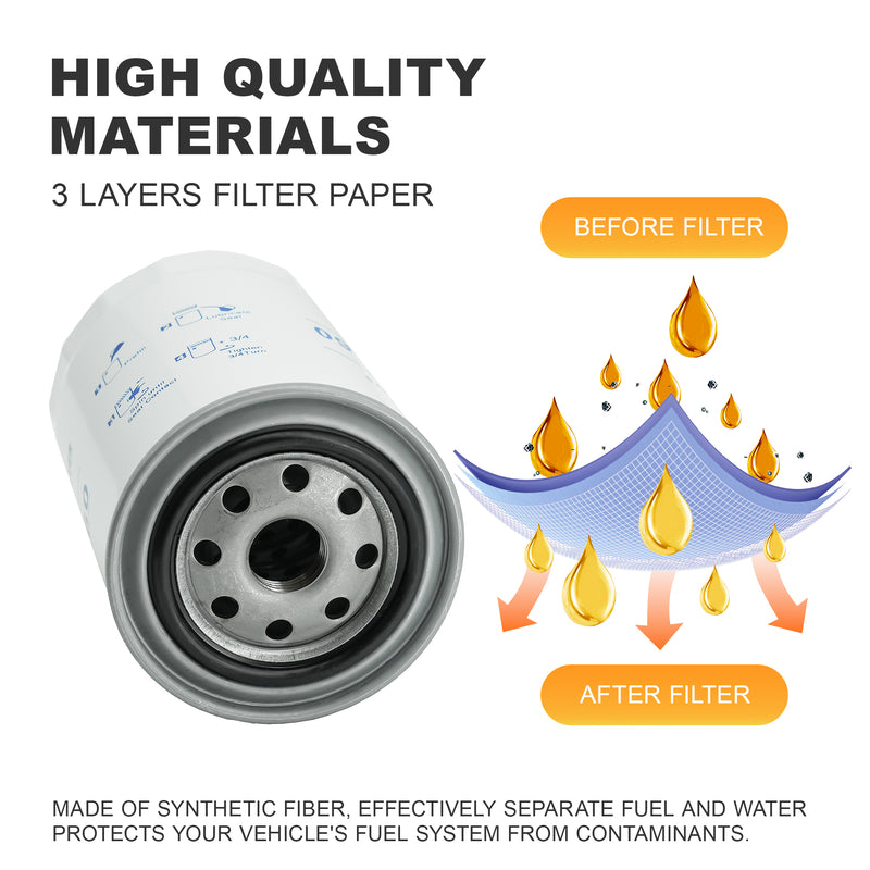 Load image into Gallery viewer, Fuel Filter 16631-43560 for Kubota Engine V1505 V1903 V2203 V2403 Excavator KX080-3T Tractor M7040 from MyMROmarts