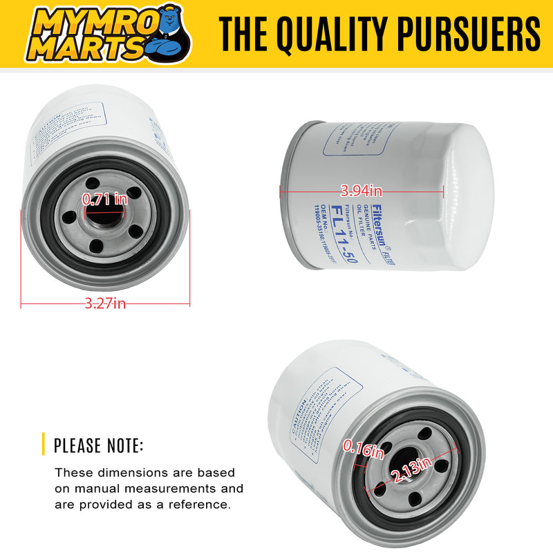 Load image into Gallery viewer, Oil Filter M806418 for John Deere 17G 244 2305 1023E 4010 2020 2030A 4X2 4X4 850D 855D from MyMROmarts