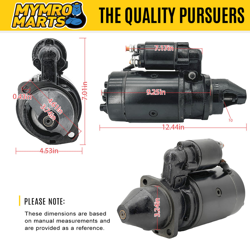 Load image into Gallery viewer, New 12V 10 Teeth Starter RE41749 for John Deere Tractor 6200 from MyMROmarts