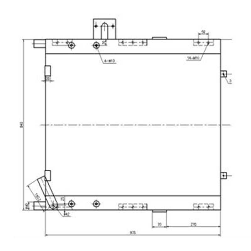 Cargue la imagen en el visor de la galería, Oil Cooler LNG0171 for Sumitomo Excavator SH200A1 - Engine Parts > Cooling System > Oil Cooler from MyMROmarts