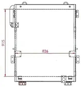 Carica immagine in Galleria Viewer, Oil Cooler 1115-01563 for Volvo Excavator EC290 from MyMROmarts