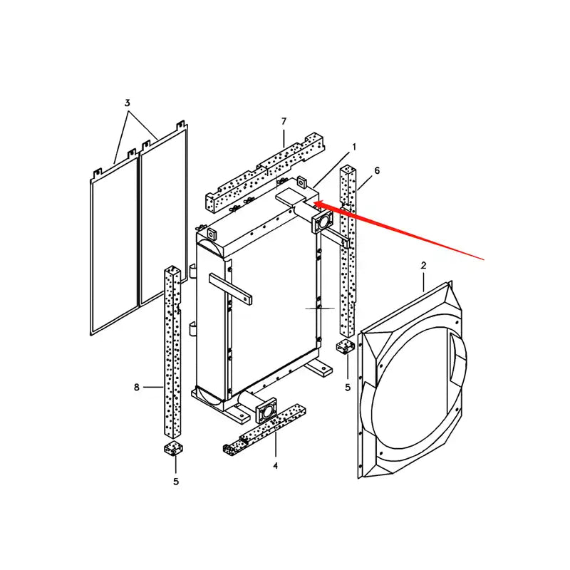 Load image into Gallery viewer, Oil Cooler 14619768 for Volvo Excavator EC360B EC330B EC330C EC360C from MyMROmarts