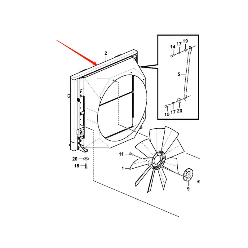 Load image into Gallery viewer, Oil Cooler 14625606 for Volvo Excavator EC950E from MyMROmarts