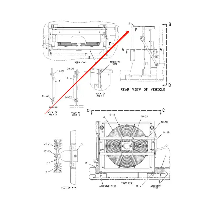 Load image into Gallery viewer, Oil Cooler 2040971 for Caterpillar CAT Excavator E330C from MyMROmarts
