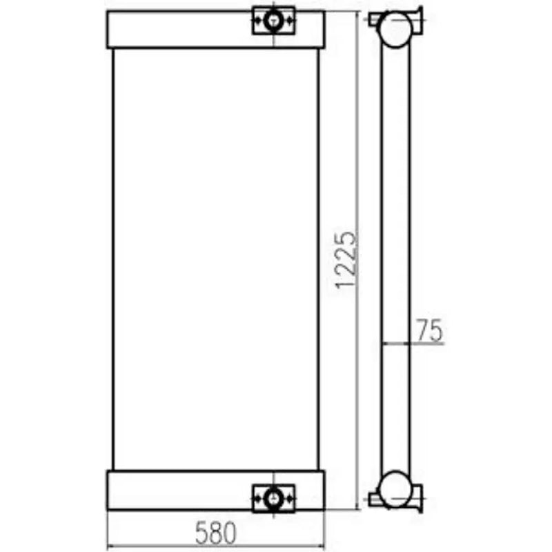 Cargue la imagen en el visor de la galería, Oil Cooler 30/926976 for JCB Excavator JS220B from MyMROmarts