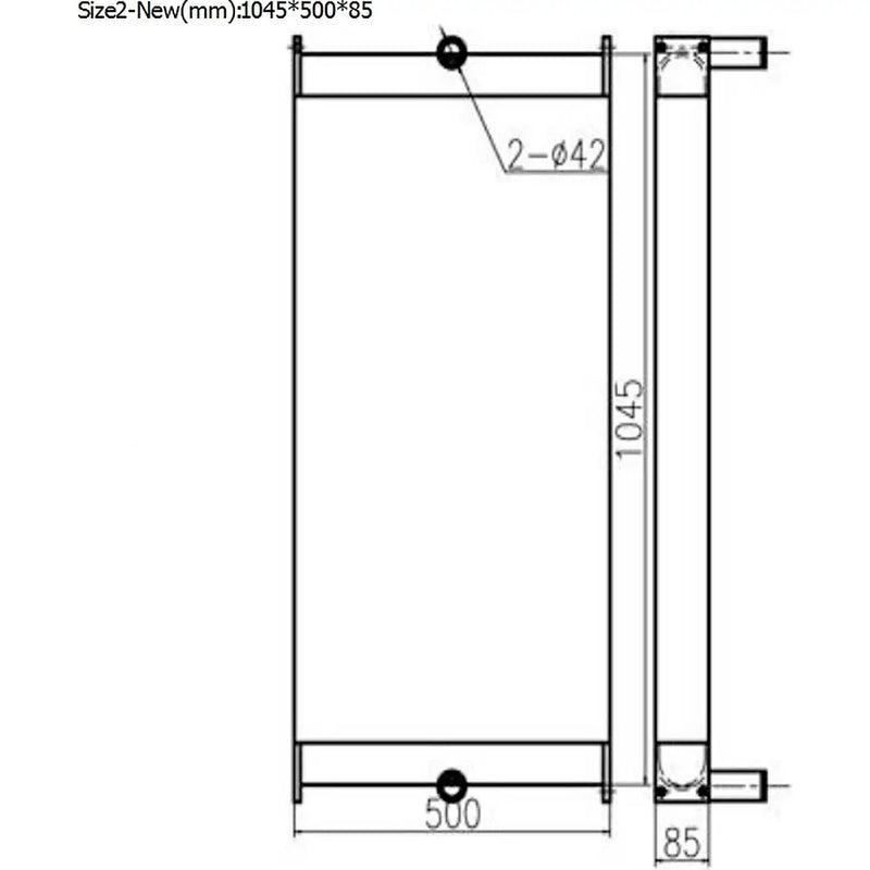 Cargue la imagen en el visor de la galería, Oil Cooler 3128338 for Caterpillar CAT E320D E323D E321D Excavator from MyMROmarts