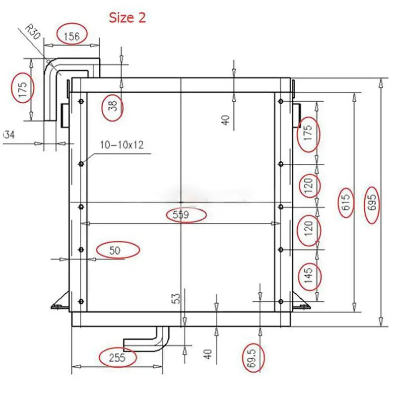 Load image into Gallery viewer, Oil Cooler 4208058 for John Deere Excavator 490 from MyMROmarts