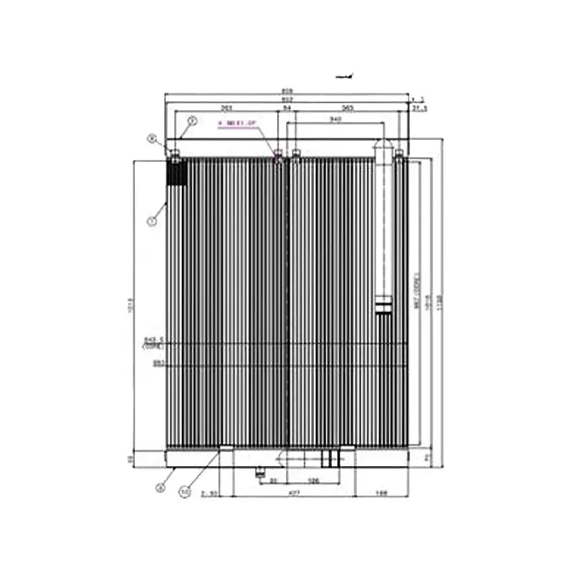 Load image into Gallery viewer, Oil Cooler for Doosan Excavator DX260LC from MyMROmarts