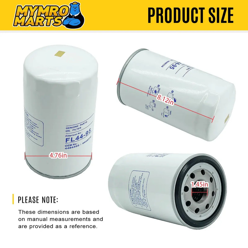 Load image into Gallery viewer, Oil Filter 8973243861 for Isuzu 4HK1 Hitachi ZX110 ZX110M ZX120 ZX125US ZX130L ZX130W ZX160 ZX170W-3 ZX210W ZX240-3 from MyMROmarts