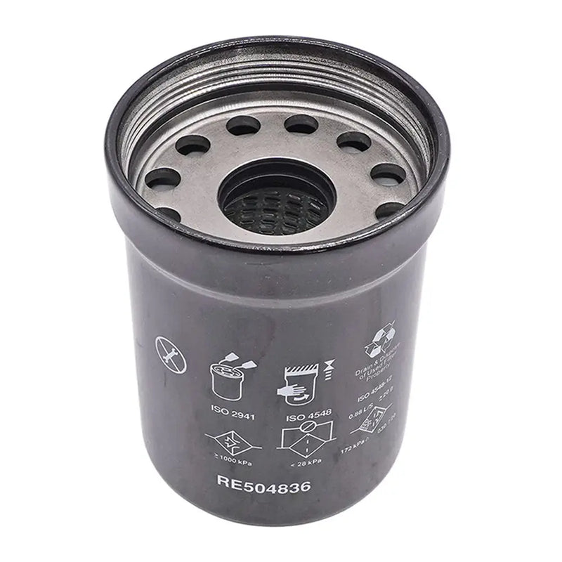 Load image into Gallery viewer, Oil Filter RE504836 for John Deere 490E Excavator 310L 624 644 344 P Loader 4045 6068 6330 6420 Engine 1210E 1410D 5101E 5425 Tractor from MyMROmarts