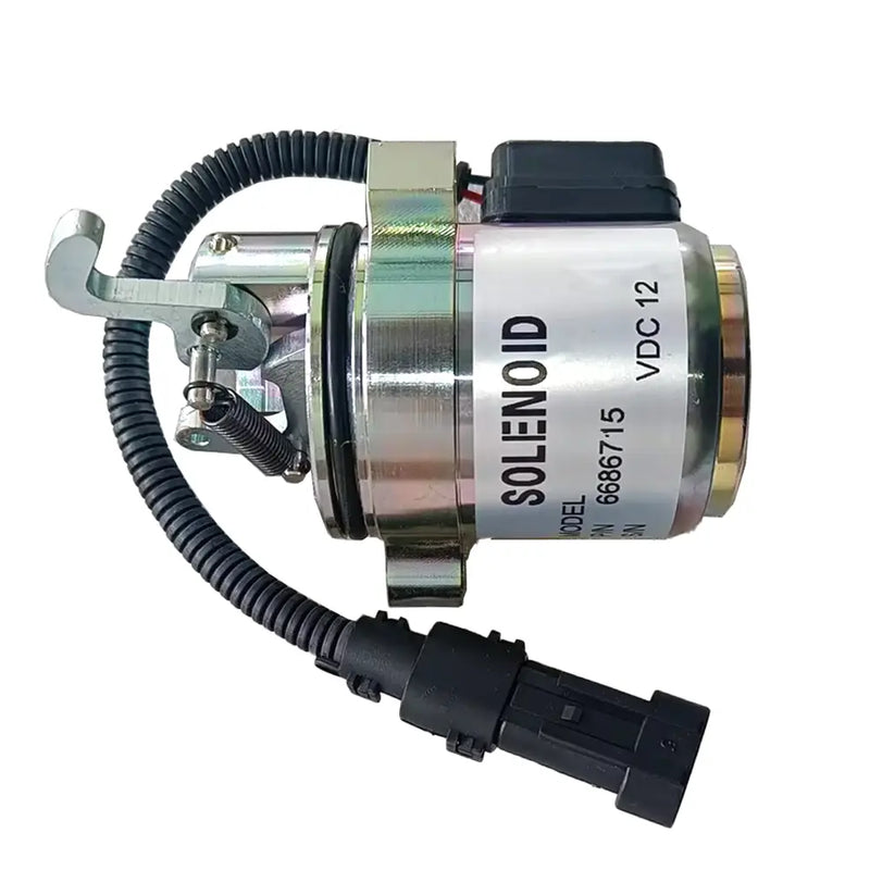 Cargue la imagen en el visor de la galería, Old Type Fuel Shut Off Solenoid 6686715 for Bobcat Skid Steer 863 864 873 883 Diesel Deutz from MyMROmarts