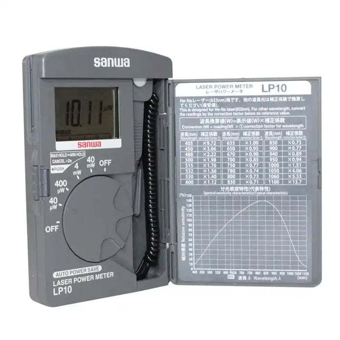 Load image into Gallery viewer, Optical sensor Digital SANWA LP1 for Optical Laser Power Meter 40mW 400~1100nm range from MyMROmarts