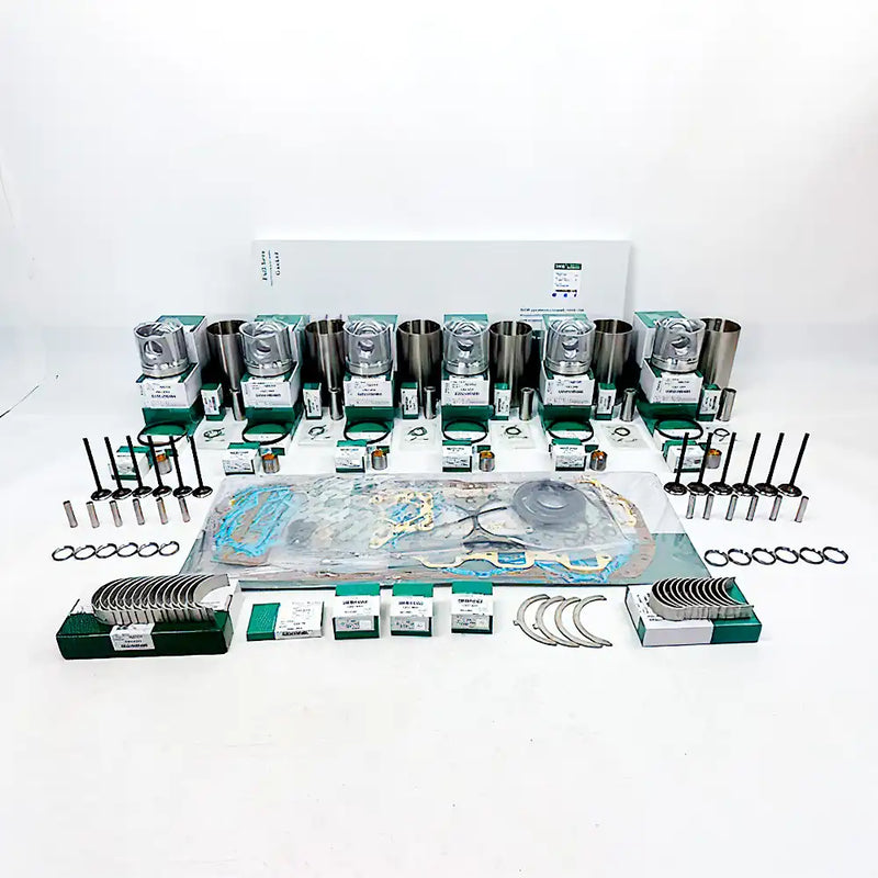 Chargez l'image dans la visionneuse de la galerie, Overhaul Rebuild Kit for Isuzu 6BG1T Engine SH215X-2 IHI EX125WD Excavator - Engine Maintenance Parts > Overhaul Rebuild Kits from MyMROmarts