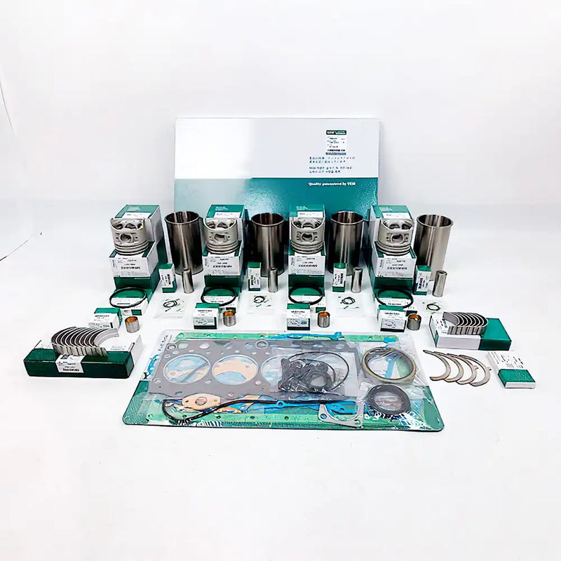 Cargue la imagen en el visor de la galería, Overhaul Rebuild Kit for Mitsubishi D04FD-TAA DO4FD-TAA Engine Hyundai Heavy Industries Excavator from MyMROmarts