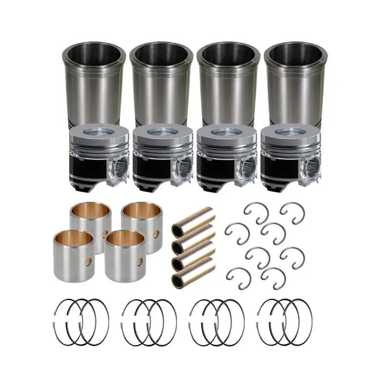 Cargue la imagen en el visor de la galería, Piston Kit With Ring Set YM129906-22080 YM129906-22050 for Komatsu Crawler Dozer D21A-8-W D21P-8-W Yanmar Engine 4TNV94L Komatsu Engine 4D94LE - Engine Parts > Crankshafts & Connecting Rod Components > Piston Ring from MyMROmarts