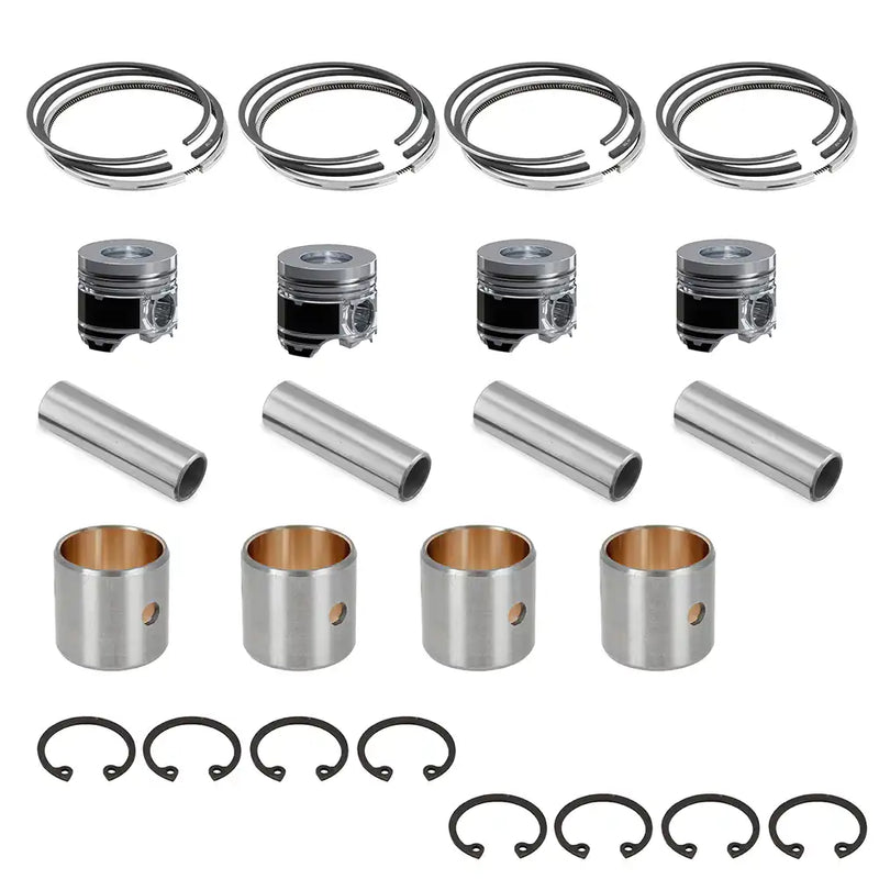 Afbeelding laden in Galerijviewer, Piston Kit with Piston Ring for Deutz BF4M2012C Engine - Engine Parts > Crankshafts & Connecting Rod Components > Piston from MyMROmarts