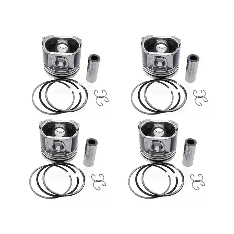 Load image into Gallery viewer, Piston Kit YM129002-22090 YM129002-22910 for Engine Yanmar 4TNE84 Komatsu 4D84E - Engine Parts > Crankshafts & Connecting Rod Components > Piston from MyMROmarts