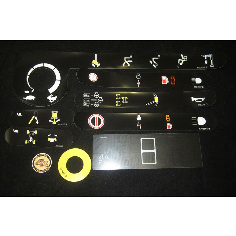 Afbeelding laden in Galerijviewer, Platform Control Box Decal Kit 2915133 for JLG Boom Lift - Electrical Parts > Electronic Control System > Controllers and Monitors from MyMROmarts