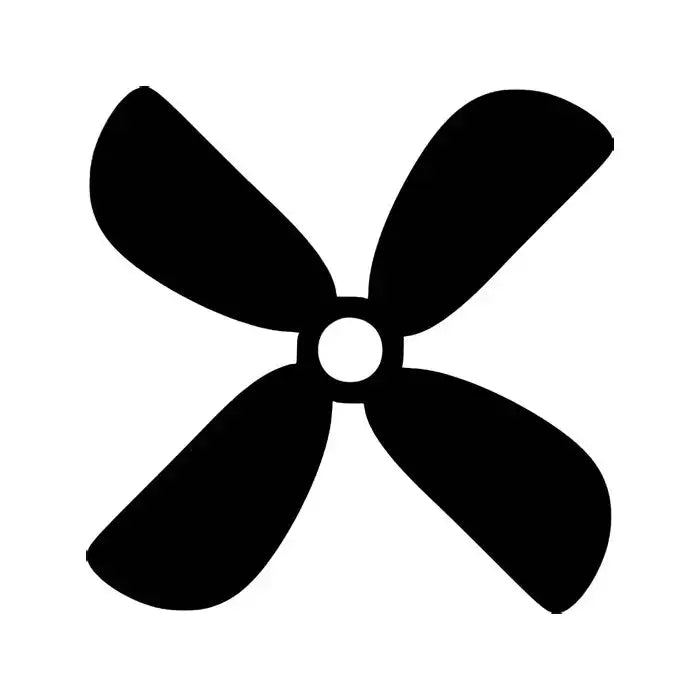 Indlæs billede i Gallery Viewer, 14" Straight Blade Low Profile Engine Fan 30100385 VA08-AP10/C-23A for Spal 1038 CFM - Engine Parts > Cooling System > Engine Fan Parts from MyMROmarts