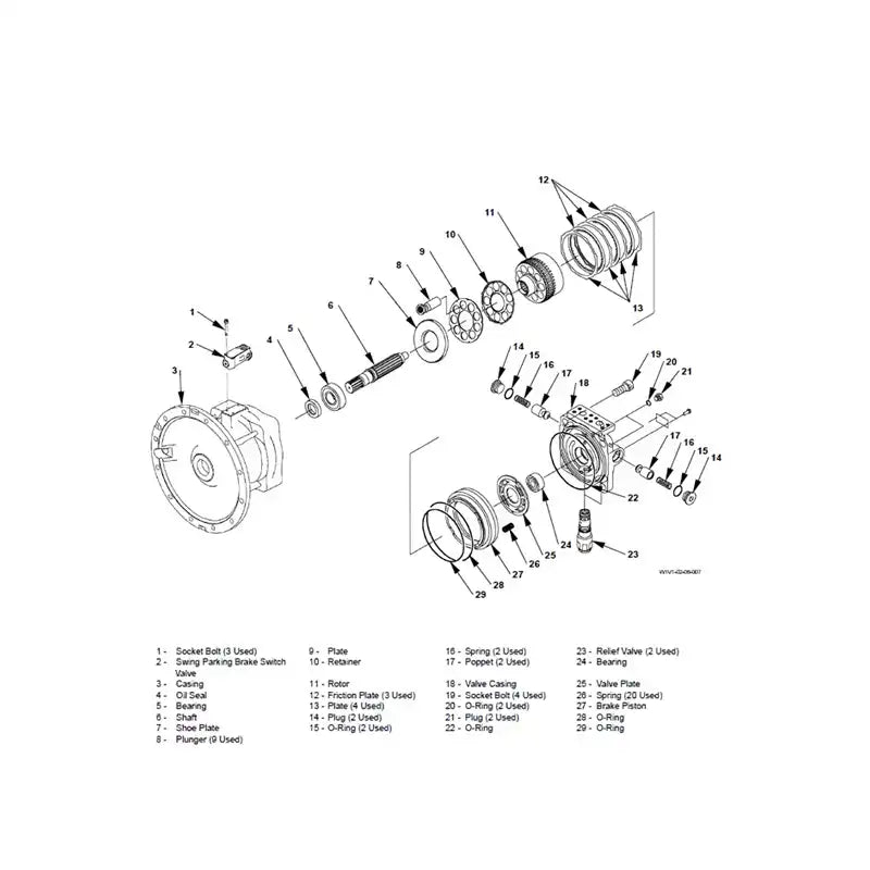 Load image into Gallery viewer, Pump Coupling Assy 4646893 For Hitachi Excavator ZX330-3 ZX330LC-5G ZX350-3-AMS ZX350H-3 ZX350H-5G - Hydraulic Parts > Hydraulic Coupler from MyMROmarts