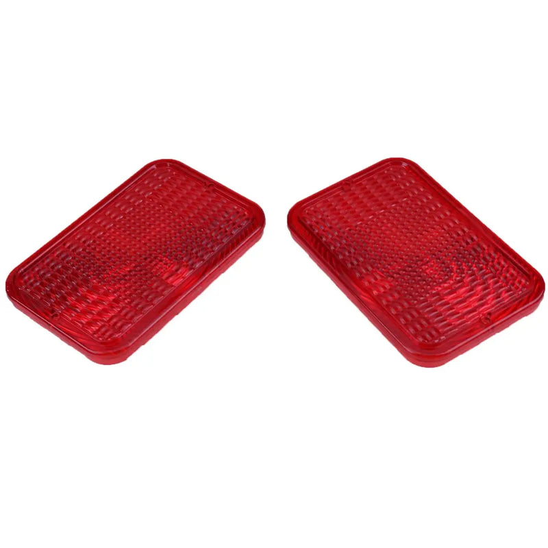 Cargue la imagen en el visor de la galería, 2Pcs Red Warning Light Lens LVU18747 Replacement for John Deere 1023E 1025R 1026R 1600 TURBO SERIES II 2025R 2032R 2038R 3025E 3032E 3035D 3038E 4044M 4710 5090E 5100E 5125ML - Body Parts > Heavy Equipment Lights from MyMROmarts