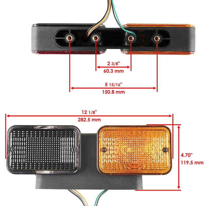 Load image into Gallery viewer, Right Rear Tail Light LVA18272 for John Deere 1025R 2025R 2032R 3025D - Body Parts > Heavy Equipment Lights from MyMROmarts