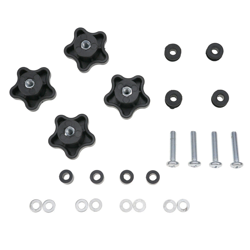 Załaduj obraz do przeglądarki galerii, Cab Window Glass Seal Rubber Knob Kit 7105034 7165265 6681614 6675545 6664085 for Bobcat Loaders 753 763 773 S150 S175 S205 from MyMROmarts