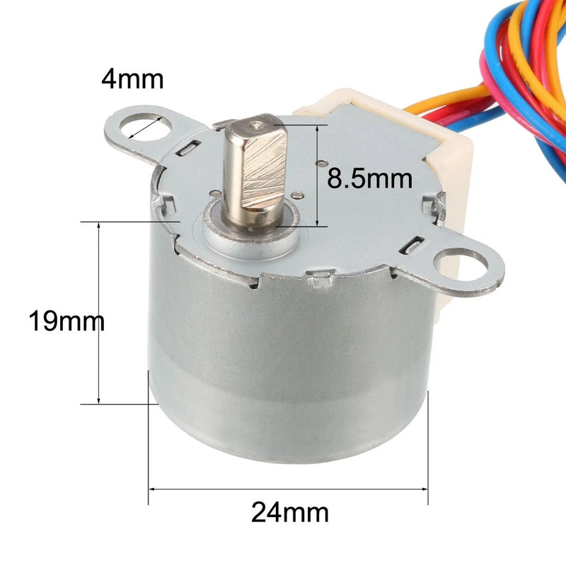 Indlæs billede i Gallery Viewer, DC 12V Stepper Motor 24BYJ-48 for for Air Conditioner Hanging Machine Swinging Blade from MyMROmarts