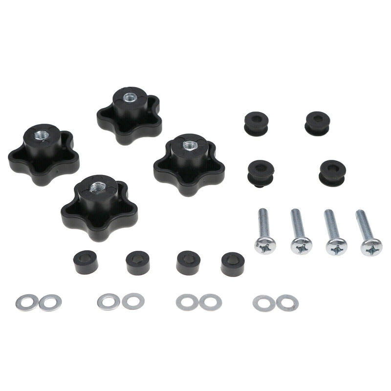 Załaduj obraz do przeglądarki galerii, Cab Window Glass Seal Rubber Knob Kit 7105034 7165265 6681614 6675545 6664085 for Bobcat Loaders 753 763 773 S150 S175 S205 from MyMROmarts