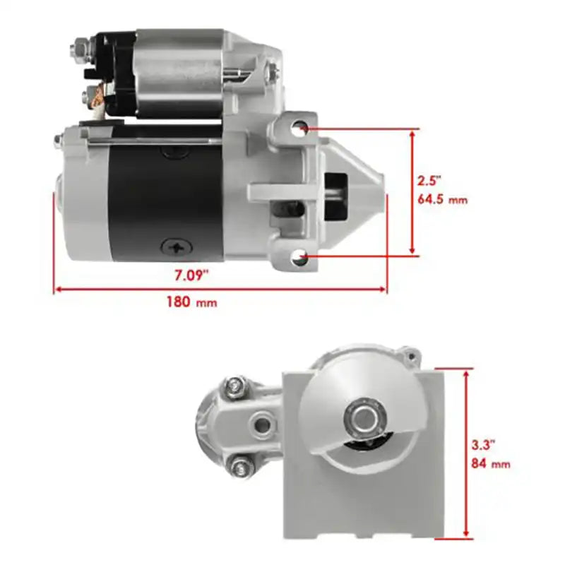 Load image into Gallery viewer, New Starter Replacement For John Deere Rx95 Sx95 112L 160 165 W/ Kawasaki Kohler Engines 128000-2890 128000-6550 AM102567 AM107206 21163-2070 21163-2081 KW10088 - Electrical Parts > Starter Motor from MyMROmarts
