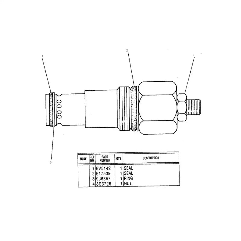 Load image into Gallery viewer, Safety Relief Valve 3G-8078 for Caterpillar CAT Engine 3306 Tractor 153 163 D5B D5E D6D D6E Loader 951 955 977 - Hydraulic Parts > Main and Relief Valve from MyMROmarts