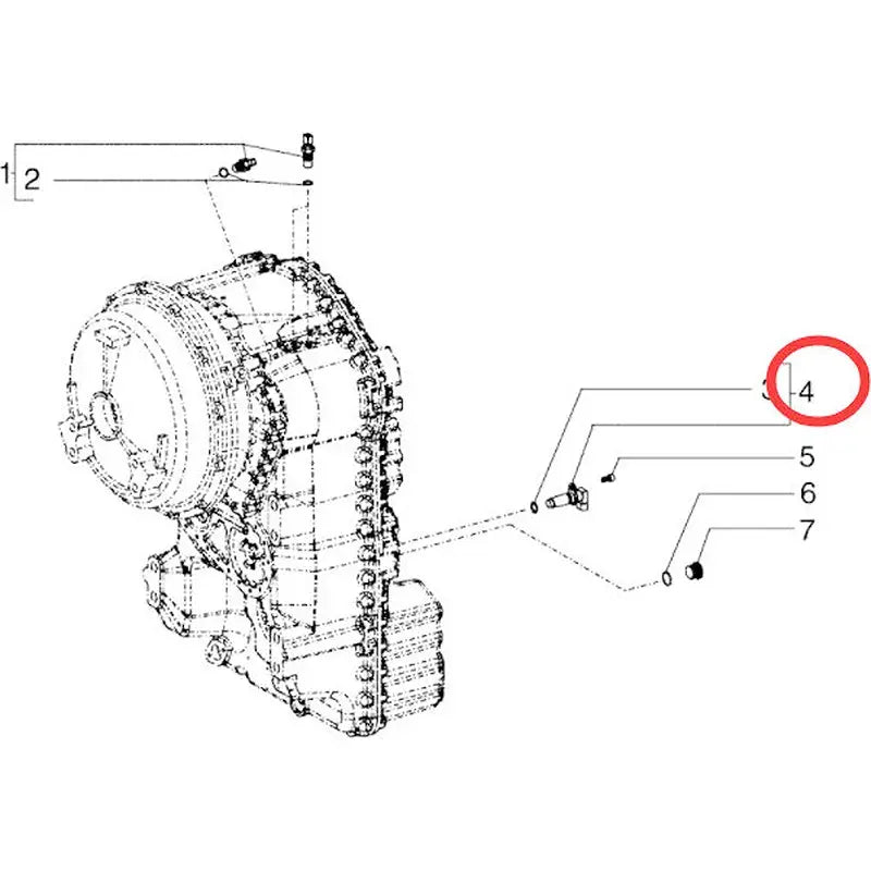 Load image into Gallery viewer, Sensor 8603398 for New Holland Wheel Loader W110 W130 W170B W190B W230C W270C W300C from MyMROmarts
