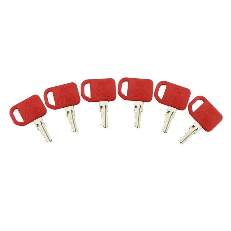 Load image into Gallery viewer, Set of 6 Ignition Keys AT195302 For John Deere 1200 1400 1600 310 410 510 690 750 from MyMROmarts