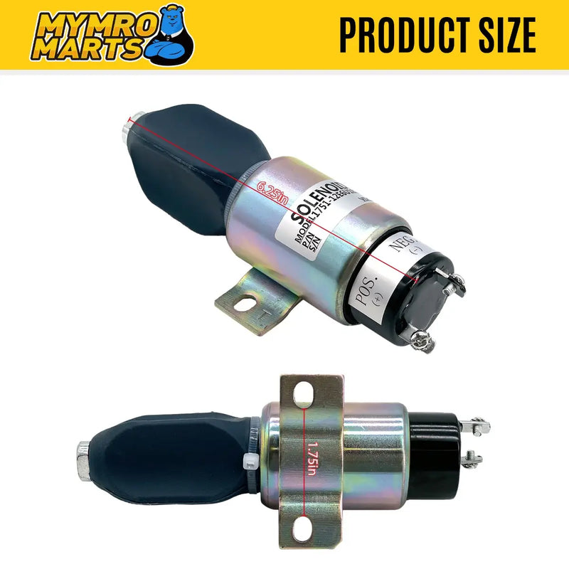 Load image into Gallery viewer, 12V Shut Down Solenoid 1751-12E6U1B1S1 1700-2556 for Woodward from MyMROmarts