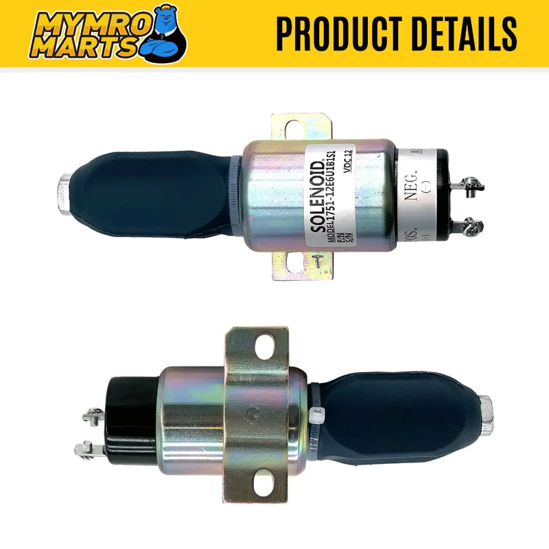 Load image into Gallery viewer, 12V Shut Down Solenoid 1751-12E6U1B1S1 1700-2556 for Woodward from MyMROmarts