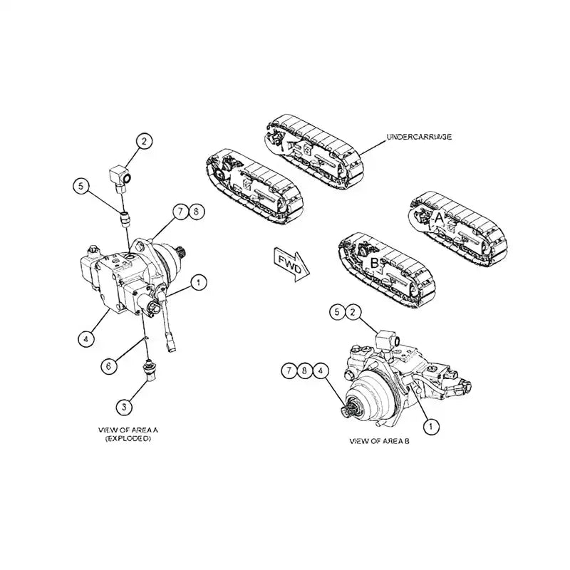 Cargue la imagen en el visor de la galería, Speed Sensor 264-0148 for Caterpillar CAT Engine 3516C C175 C6.6 Loader 938H from MyMROmarts