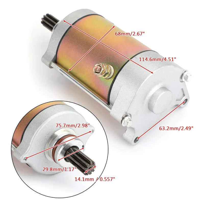 Laden Sie das Bild in Galerie -Viewer, Starter 0GR0-091100 for CFMoto CFORCE UFORCE ZFORCE 500 600 2015-2020 - Electrical Parts > Starter Motor from MyMROmarts