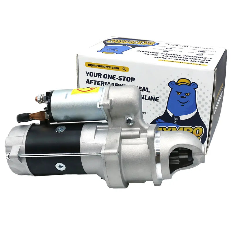 Load image into Gallery viewer, Starter 410-12658 1113283 10461473 10461482 for 210C 300D 310D 315C 315D John Deere Backhoe Loader 1985-On 4-239 Dsl - Electrical Parts > Starter Motor from MyMROmarts