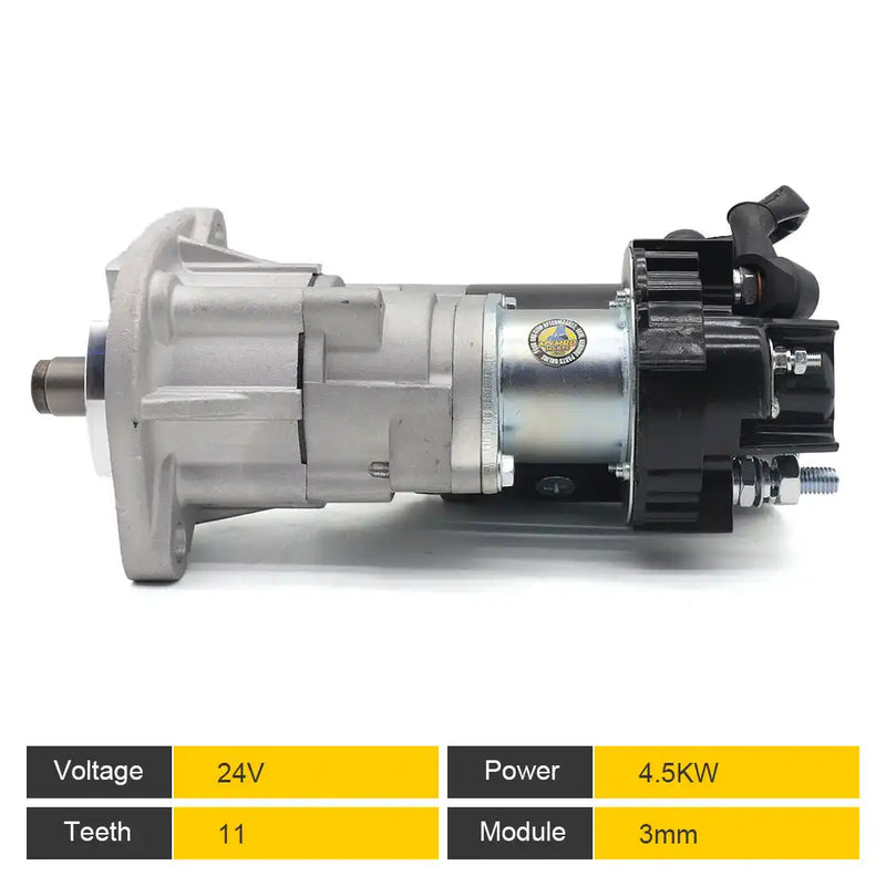 Load image into Gallery viewer, Starter Motor 0-24000-0030 600-863-3110 For Komatsu Excavator PC60-7 PC78US-6 PC75UU-3 PC78US-6 Engine 4D95 from MyMROmarts