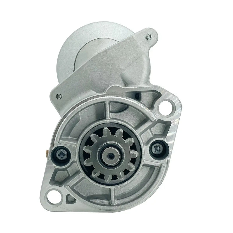 Load image into Gallery viewer, Starter Motor 6636421 AM100807 119620-77011 for Bobcat 56 Excavator John Deere 430 455 F925 F932 F935 755 756 Tractors Mustang 920 Loader w/ Yanmar 3TNE74 3T72 3TNA72 Diesel Engines 12V 11T from MyMROmarts