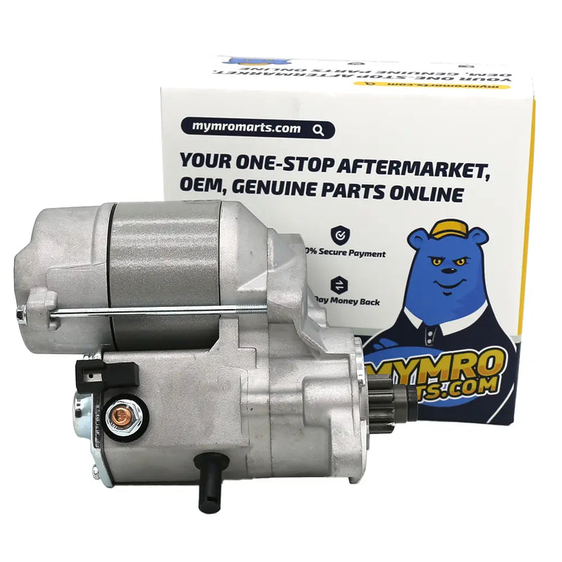 Indlæs billede i Gallery Viewer, Starter Motor 15504-63010 for Kubota Engine D1005 D905 D722 Excavator K-008 U-15 from MyMROmarts