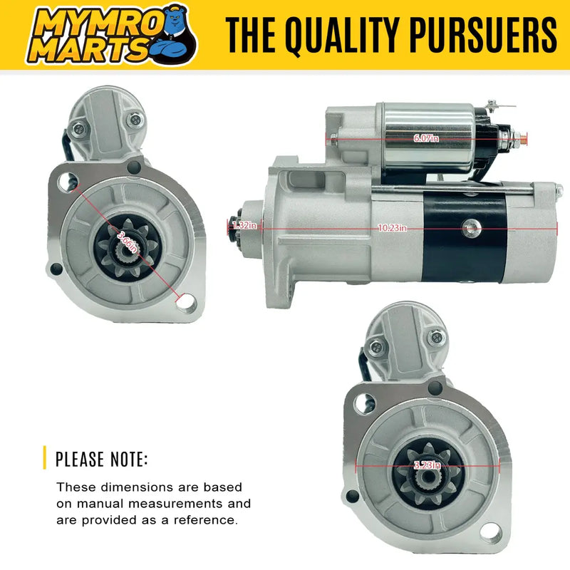 Load image into Gallery viewer, 12V 9T Starter Motor 1K012-63013 1K012-63010