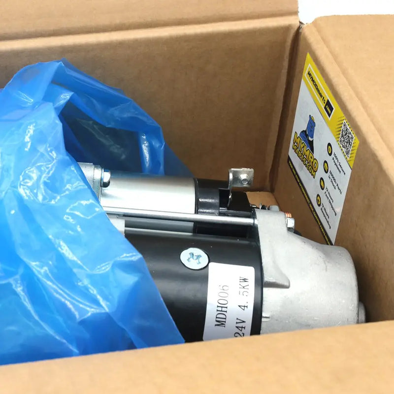 Afbeelding laden in Galerijviewer, Starter Motor 2230025578 03555020110 for NISSAN FE6T for HONDA FD6 FE6 - Electrical Parts > Starter Motor from MyMROmarts