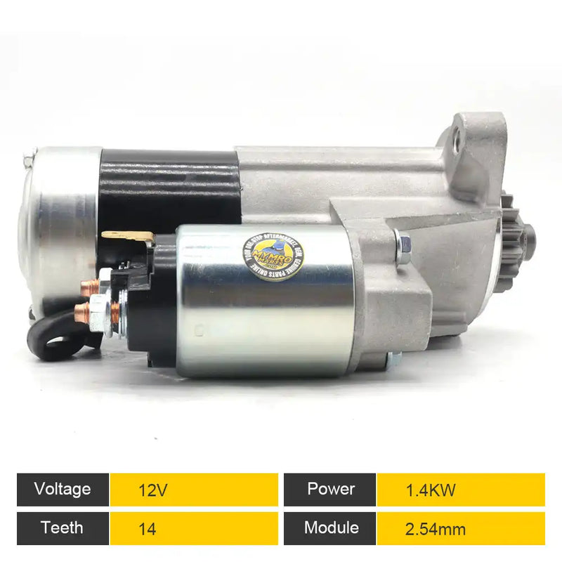 Afbeelding laden in Galerijviewer, Starter Motor 30L66-10600 30L66-10500 M1T68381 for Case Excavator CX17B Mitsubishi L3E-W231KBS Engine from MyMROmarts
